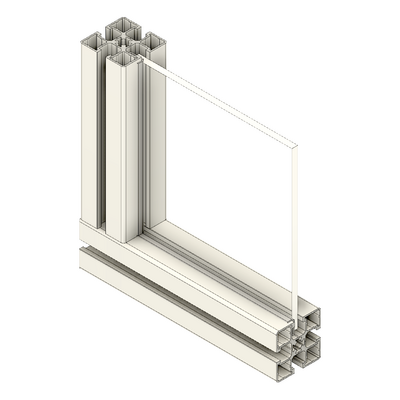 63-200-101 MODULAR SOLUTIONS POLYCARBONATE PANEL<br>1/4" X 25.7086" X 27.4409", CLEAR